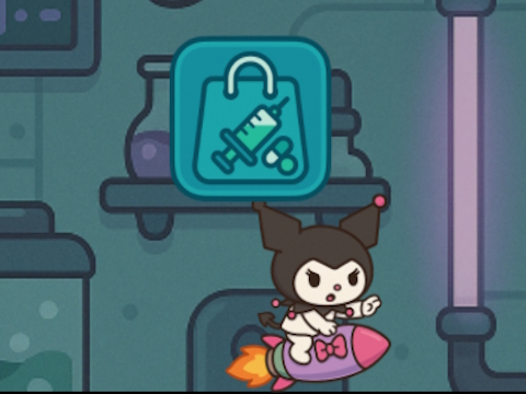 Lojë Kitty Kuro Lab Escape  në internet