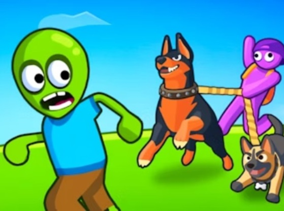 Lojë Qentë vs Aliens  në internet