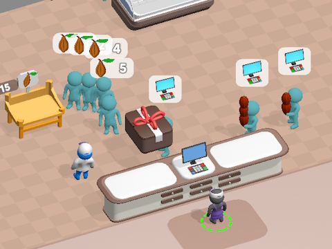 Lojë Simulator i ëmbël i supermarketeve  në internet