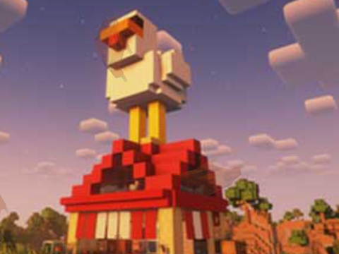 Lojë Minecraft Lava Chicken 2  në internet