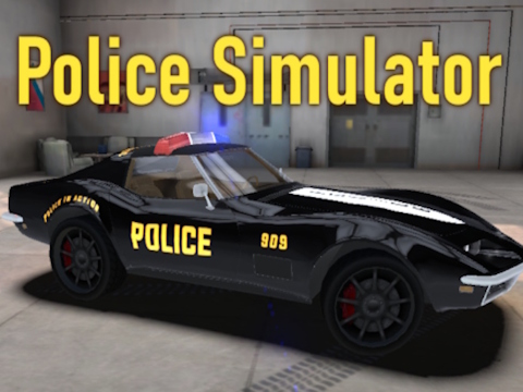 Lojë Simulator policie  në internet
