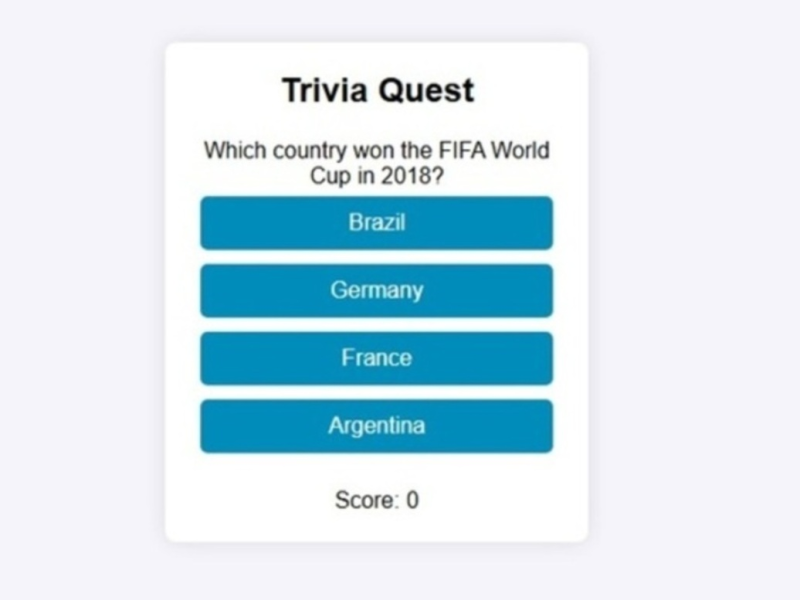 Lojë Trivia Quest  në internet