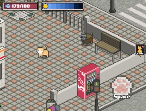 Lojë Pixel Cat Simulator kafshët e mia  në internet