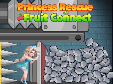 Lojë Lidhu frutat e shpëtimit të princeshës  në internet