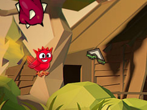 Lojë Flappy Sprunki aventurë  në internet