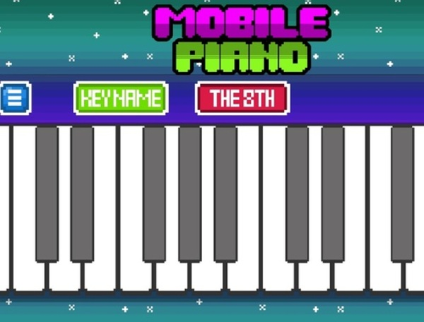 Lojë Piano mobile  në internet