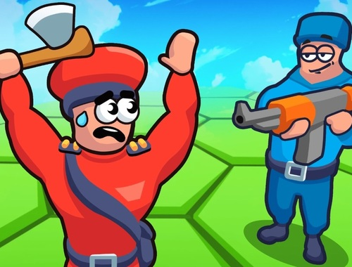 Lojë Tile Hex World: Red vs Blue  në internet