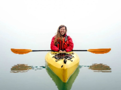 Lojë Kayak Kayaking Lake Jigsaw  në internet