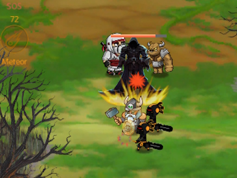 Lojë Survivor bashkon RPG Idle  në internet