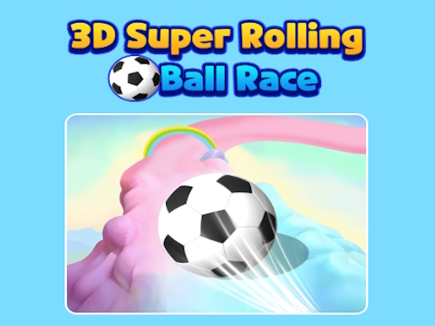 Lojë Gara 3D Super Rolling Ball  në internet