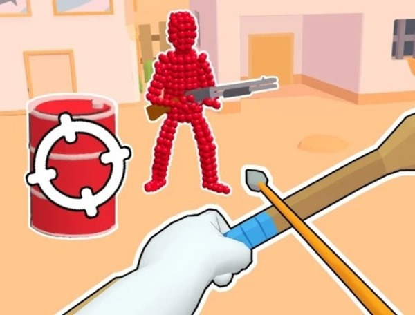 Lojë Stickman Archer: Shigjetat e shtënave në të kuqe  në internet