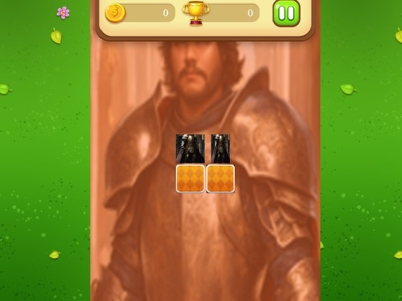 Lojë Lojë e ndeshjes së Knight Memory Memory në internet