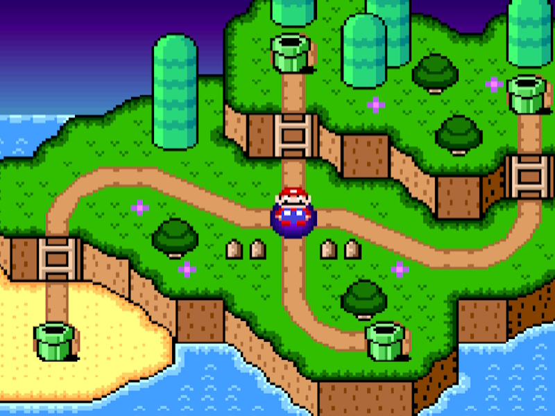 Lojë Super Mario Legjenda Botërore e Katër Keyselësave në internet