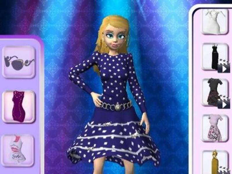 Lojë Model Dress Up Lojë Makeover në internet