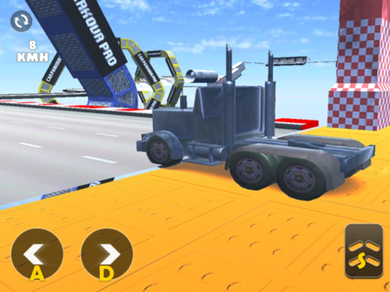 Lojë Simulator Truck Stunt Extreme në internet