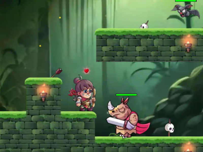 Lojë Jungle Fury Mutant Rhino Mayhem në internet