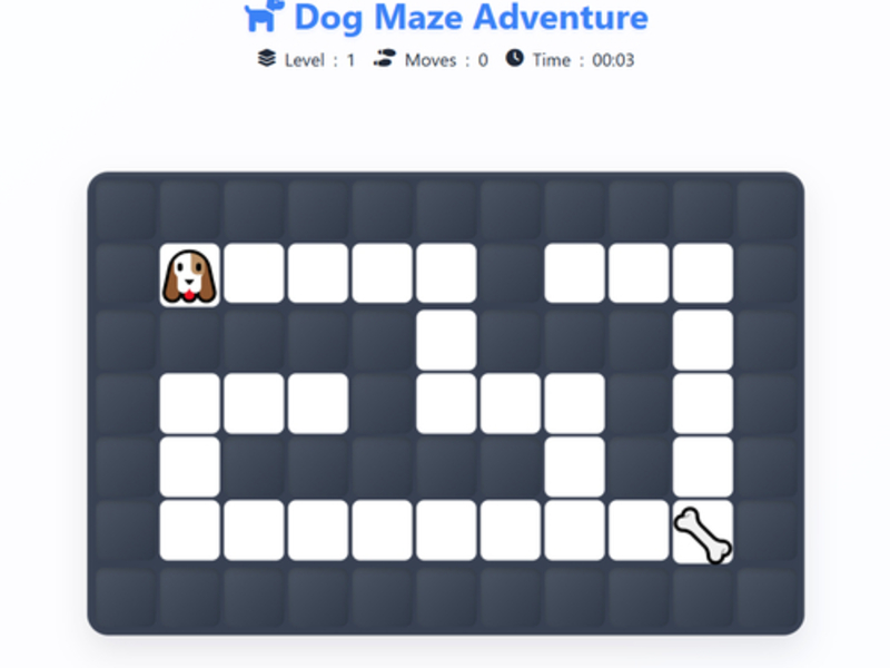 Lojë Aventurë Maze Dog në internet