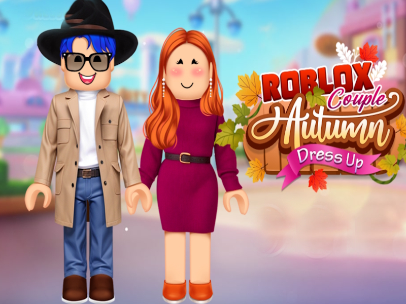 Lojë Veshja e Vjeshtë e çiftit Roblox në internet