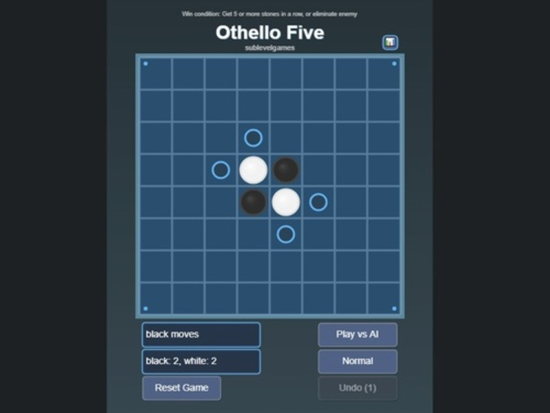 Lojë Othello pesë në internet