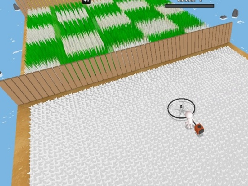 Lojë Simulator për kositës për lëndinë në internet