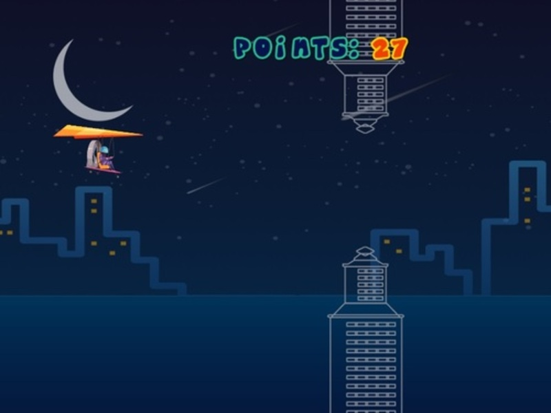 Lojë Midnight Sky Runner në internet