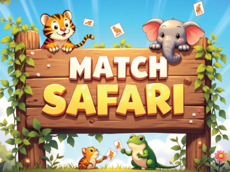 Lojë Safari ndeshje në internet
