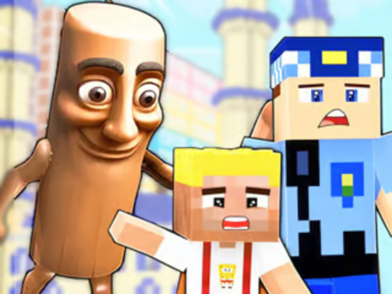 Lojë Mister Jigsaw: Brainrot Minecraft Mod në internet