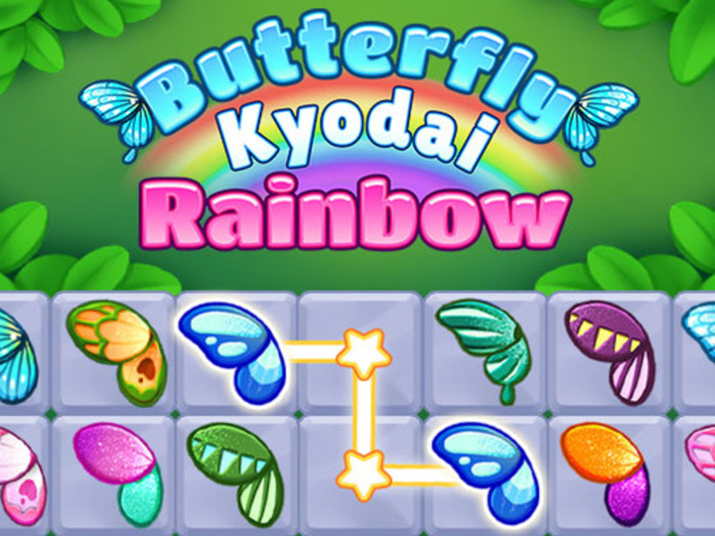 Lojë Flutura Kyodai Rainbow në internet
