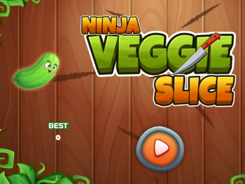 Lojë Fetë ninja veggie në internet