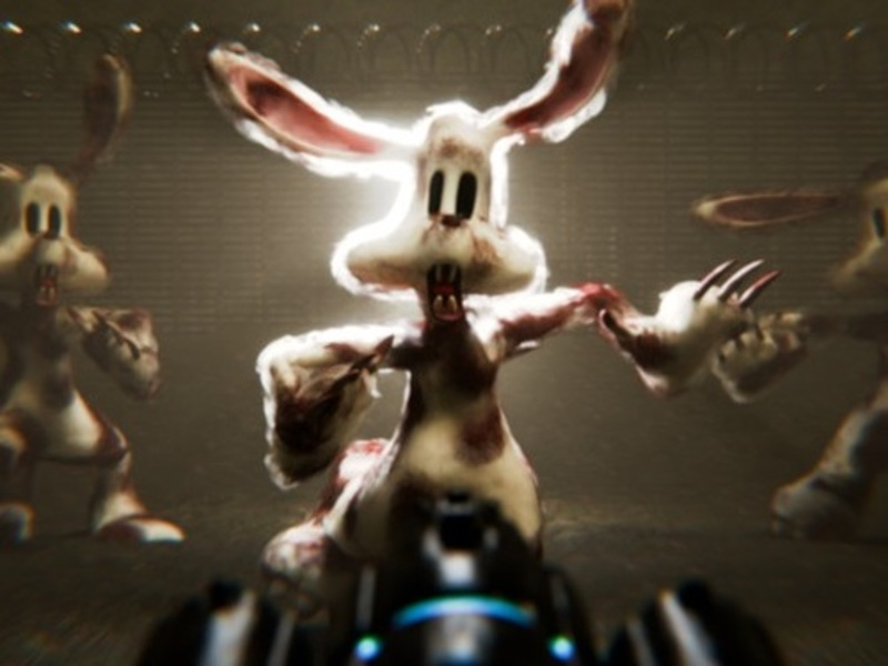 Lojë Bunnies e Pashkëve Zombie në internet
