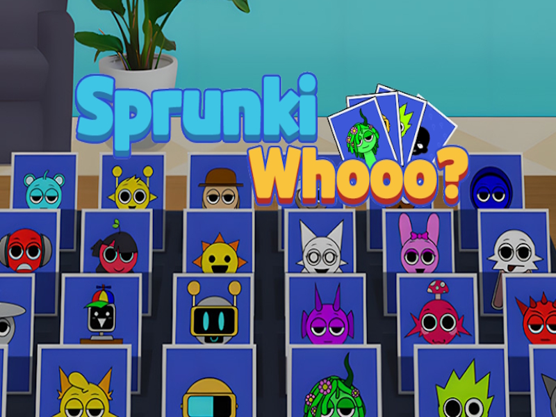 Lojë Sprunki whoooo në internet