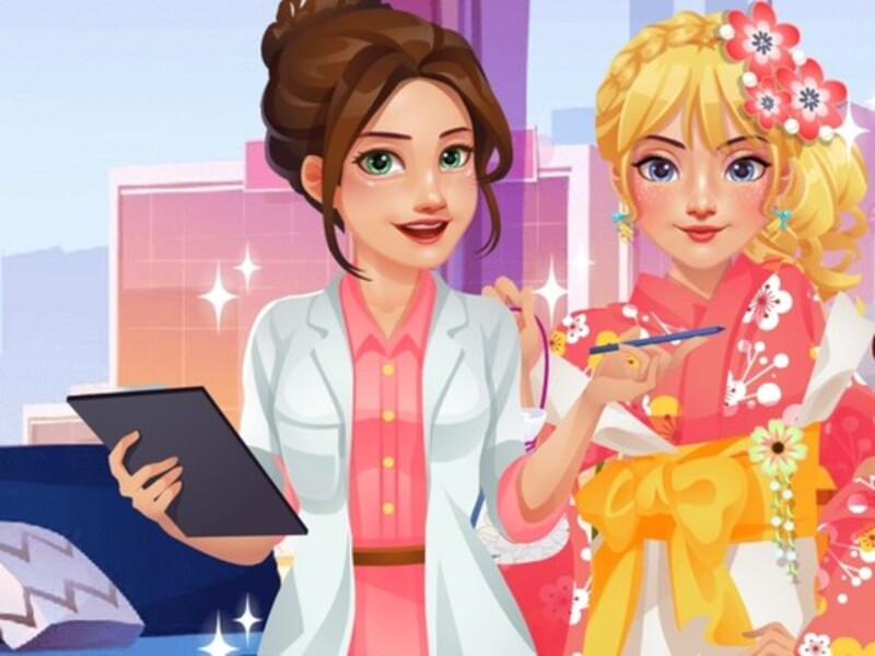 Lojë ASMR Beauty Spa Japoneze në internet