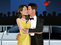 Lojë Angelina dhe Brad Kissing  në internet