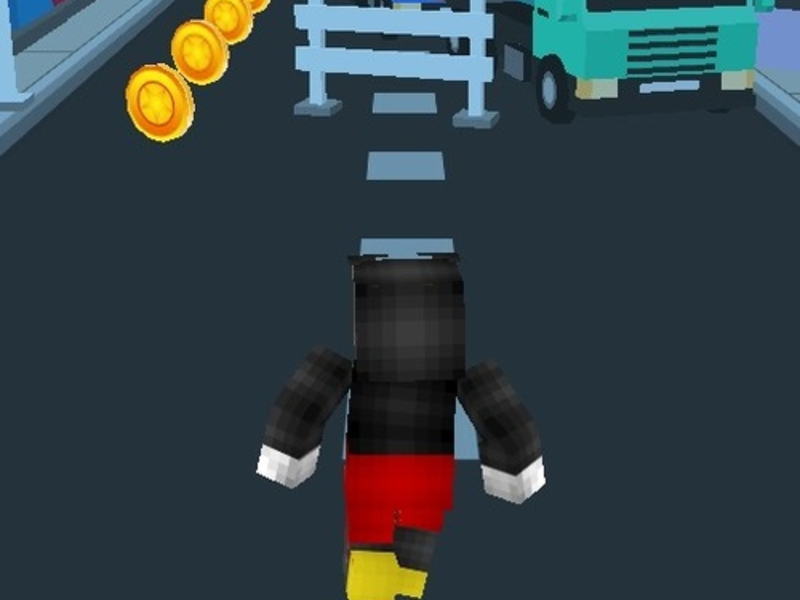 Lojë Lojë e Runner Boy Craft në internet