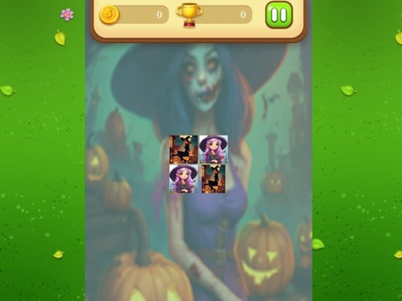 Lojë Ndeshja e kujtesës së Magjistarit të Halloween në internet