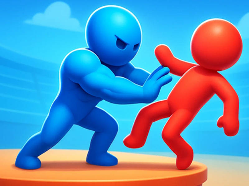 Lojë Stickman Army Pusher në internet