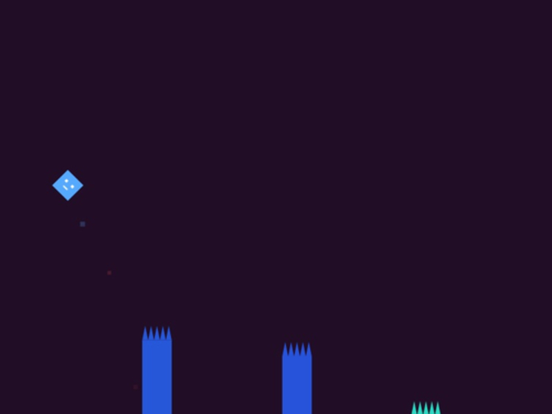 Lojë Gjeometria Dash Neon Rush në internet