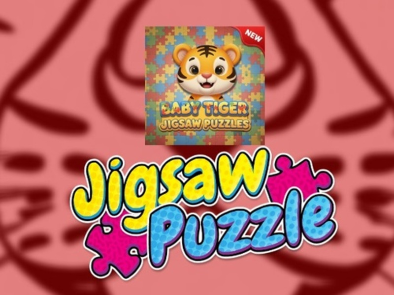 Lojë Baby Tiger Jigsaw Puzzles në internet