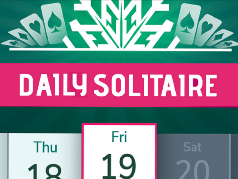 Lojë Solitaire ditor në internet
