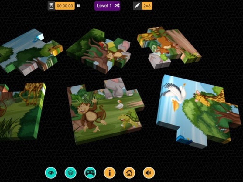 Lojë Mister 3D Jigsaw në internet