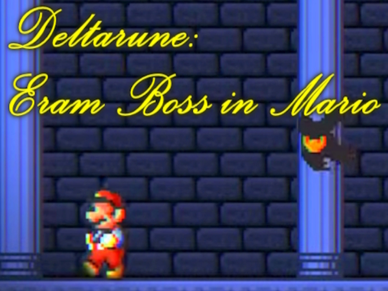 Lojë Deltarune: Bosi Eram në Mario në internet