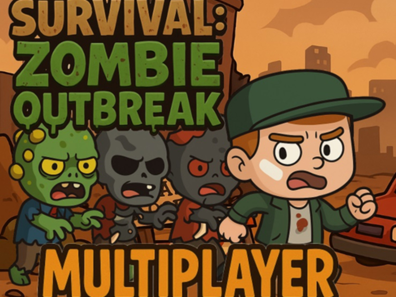 Lojë Multiplayer për shpërthimin e zombies së mbijetesës në internet