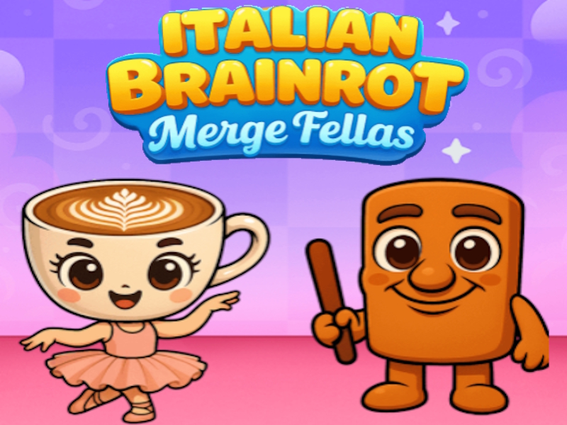 Lojë Brainrot Italian bashkon fellas në internet