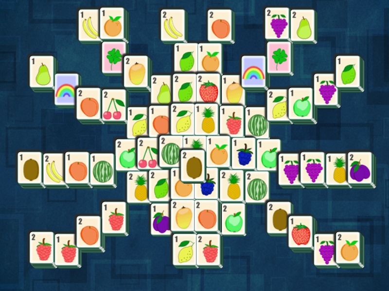 Lojë Blu Mahjong HD në internet