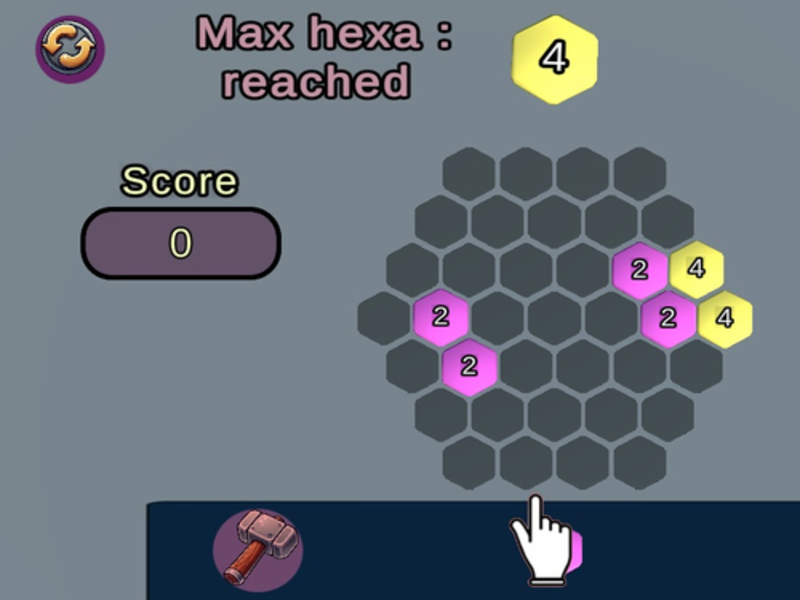 Lojë Max Hexa në internet