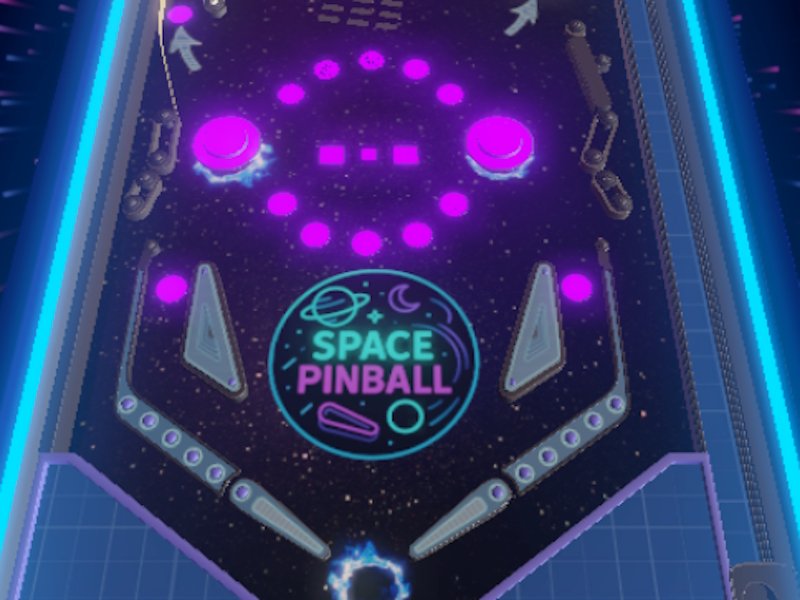 Lojë Pinball hapësinor në internet