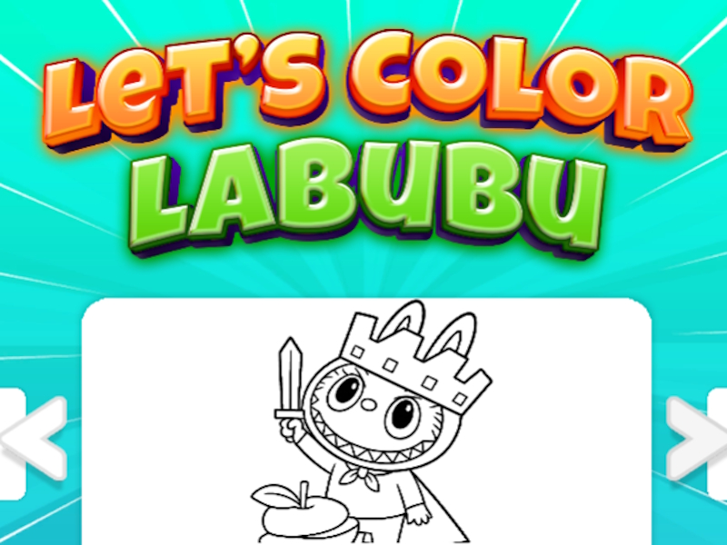 Lojë Le të ngjyrosim Labubu në internet