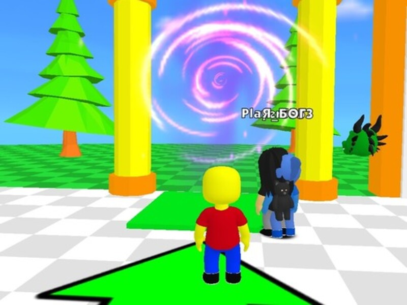 Lojë ROBLOX: Dyshemeja është Lava Challenge në internet