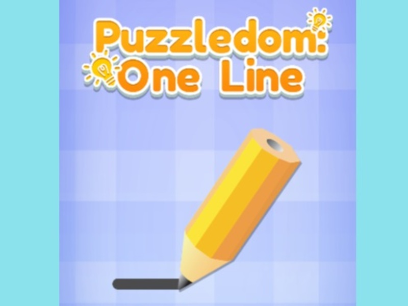 Lojë Puzzledom: Një rresht në internet