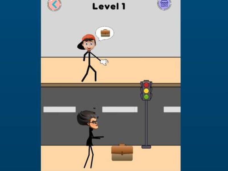 Lojë Lojëra Stickman Mësues Mësues në internet